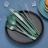 Portable Stainless Steel Cutlery Set - Travel Essential!