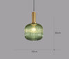 Retro Glass Pendant Light – ColorVibe