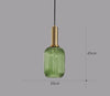 Retro Glass Pendant Light – ColorVibe