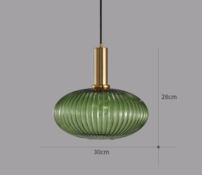 Retro Glass Pendant Light – ColorVibe
