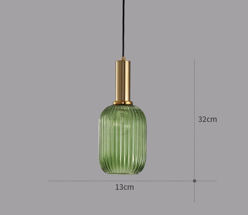 Retro Glass Pendant Light – ColorVibe