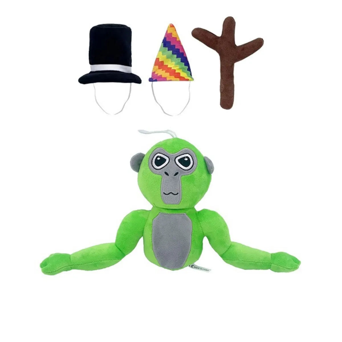 Colourful Gorilla Plush Toy – FunkyGorilla