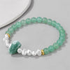 Natural Crystal Bead Bracelet – Eline