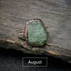 Natural Raw Stone Birth Ring – Selina