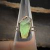 Natural Raw Stone Birth Ring – Selina