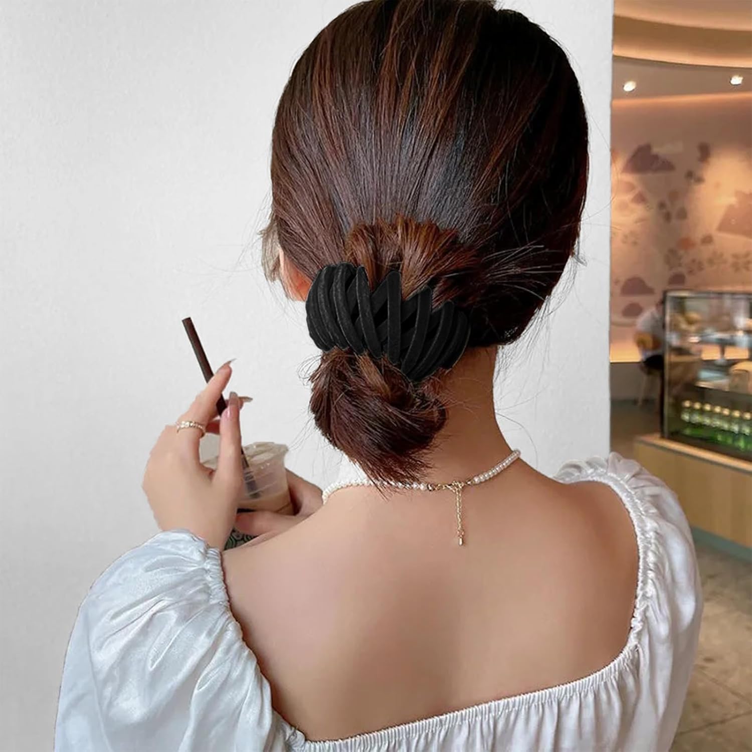 Stylish Bird's Nest Hair Clips - Set of 3