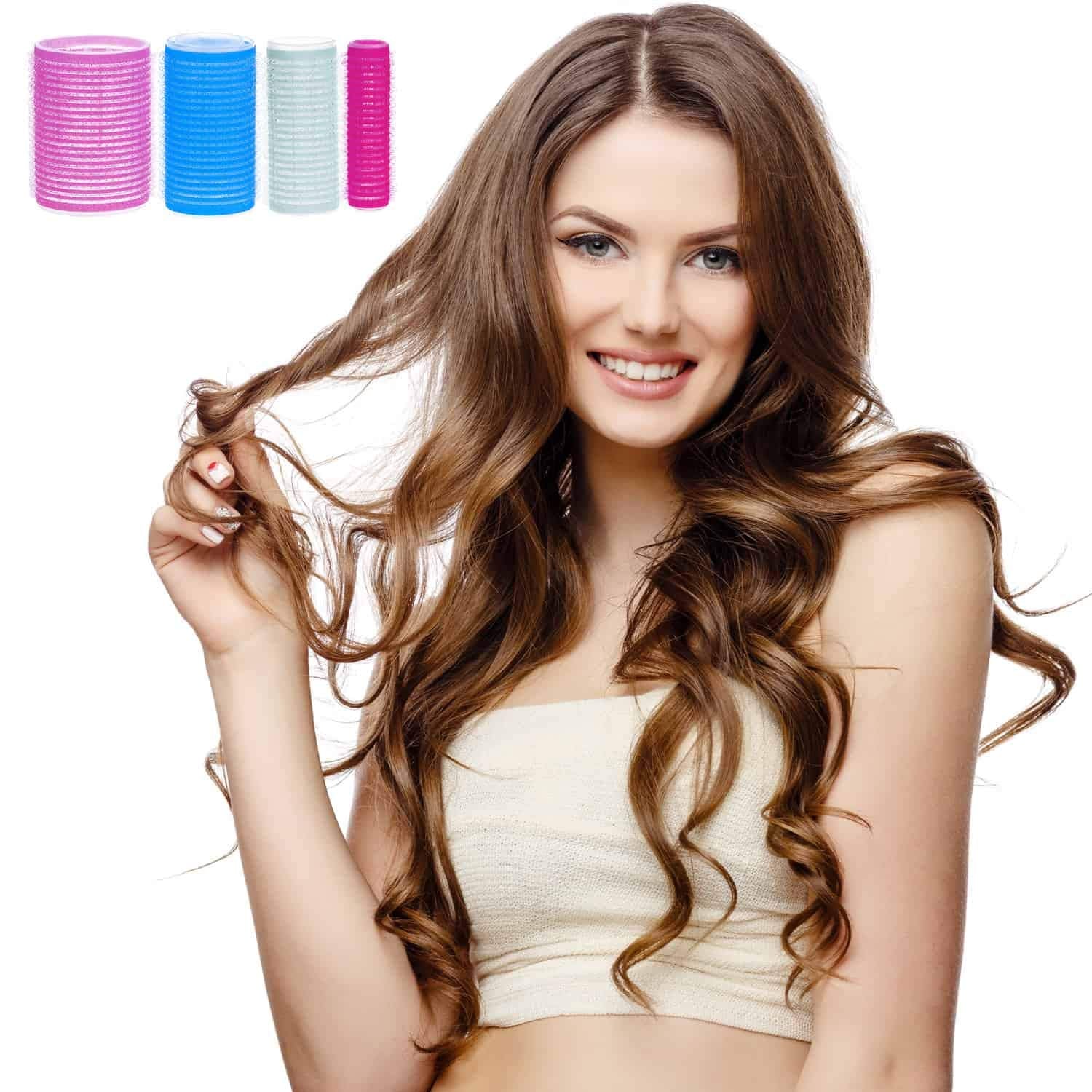 Self-Adhesive Curlers Set – Multicoloured Curlers