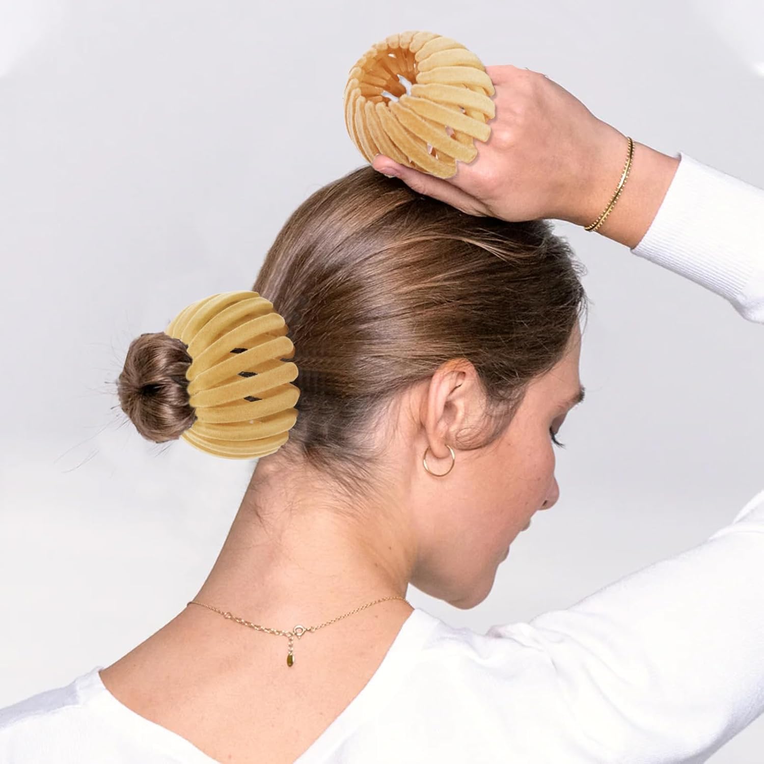 Stylish Bird's Nest Hair Clips - Set of 3
