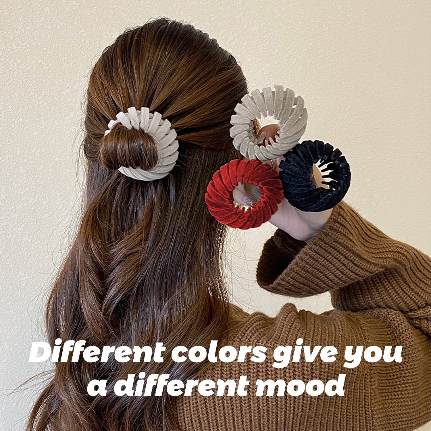 Stylish Bird's Nest Hair Clips - Set of 3