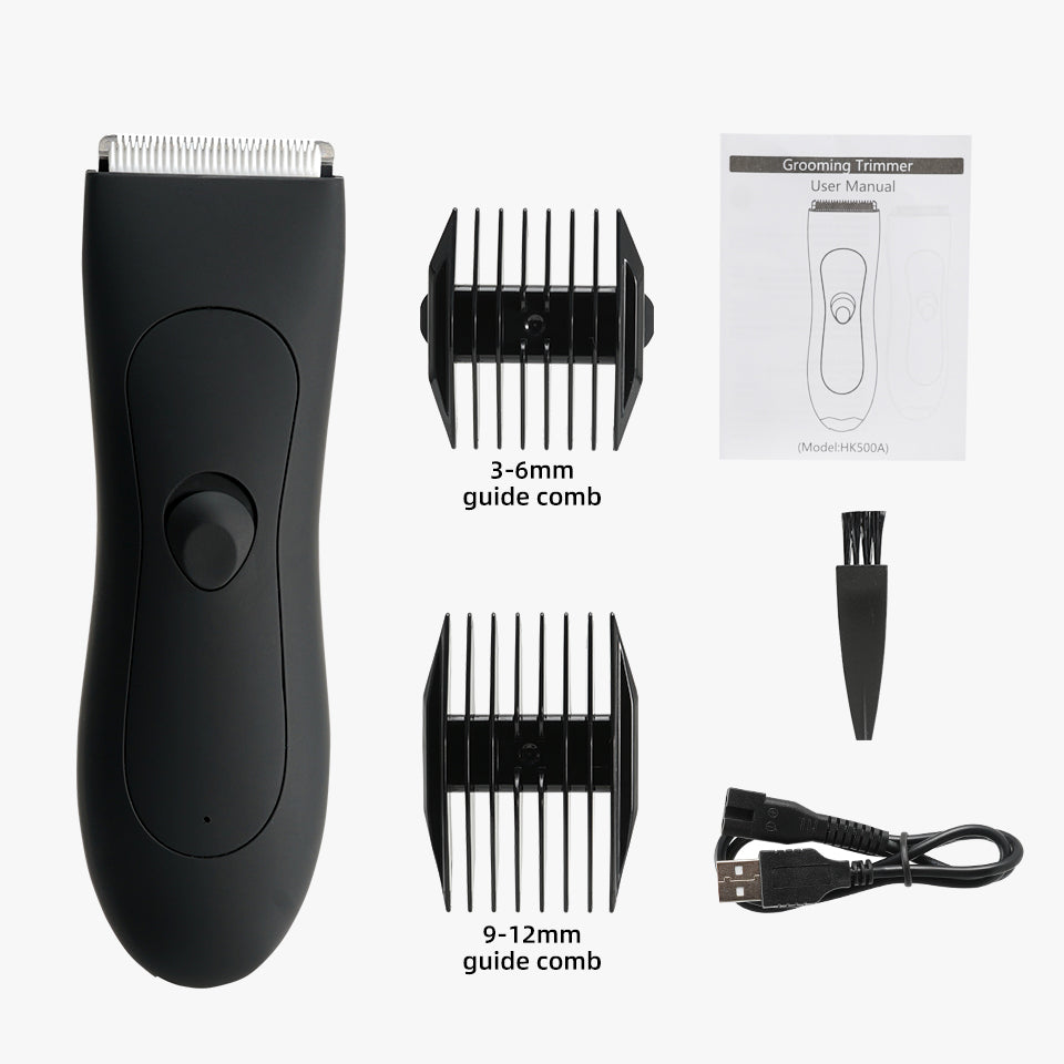 Men's Body Hair Trimmer and Women's Shaver with Bikini and Intimate Trimmer