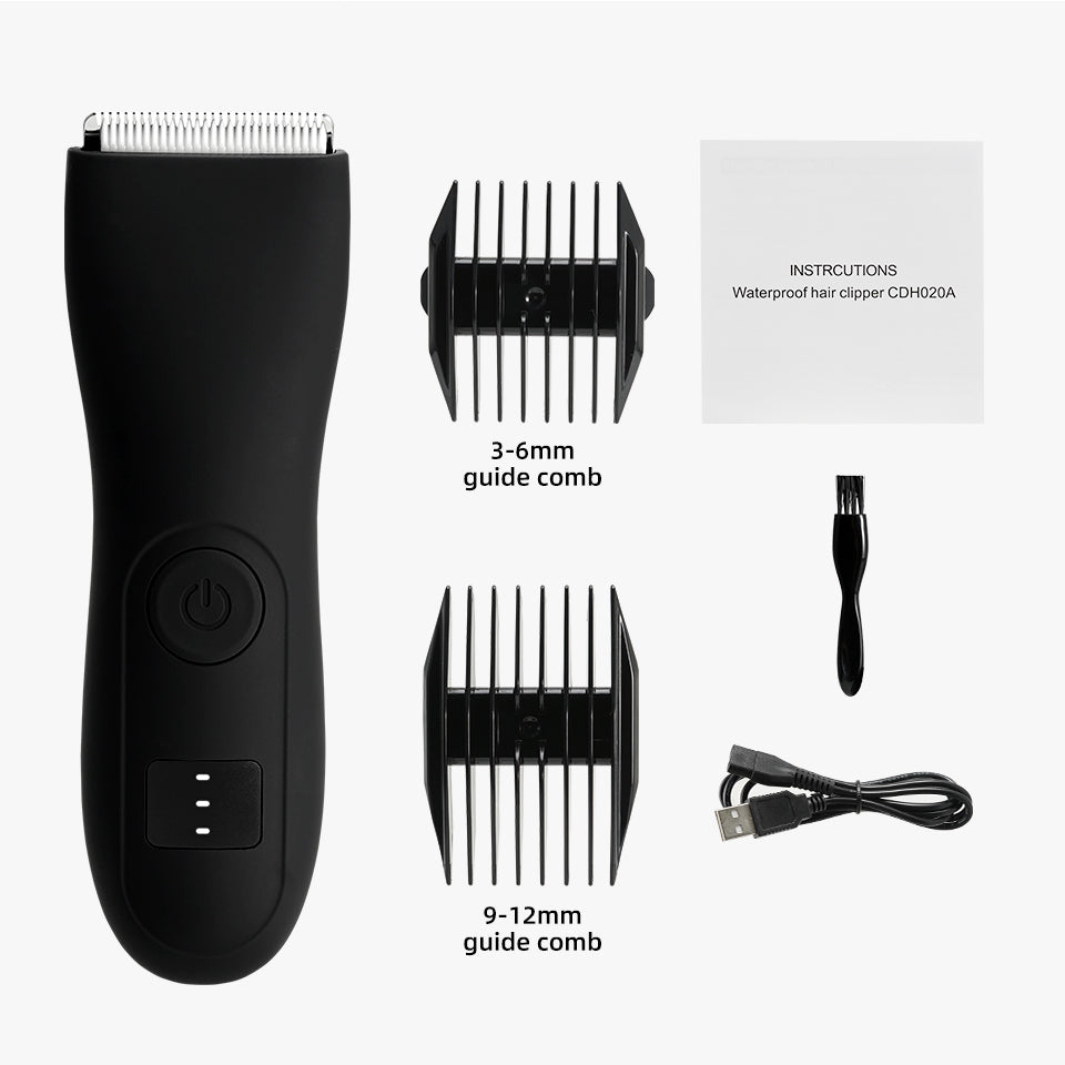 Men's Body Hair Trimmer and Women's Shaver with Bikini and Intimate Trimmer