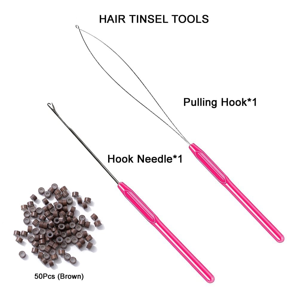 Sparkling Hair Tinsel Kit – Glitter Strands!
