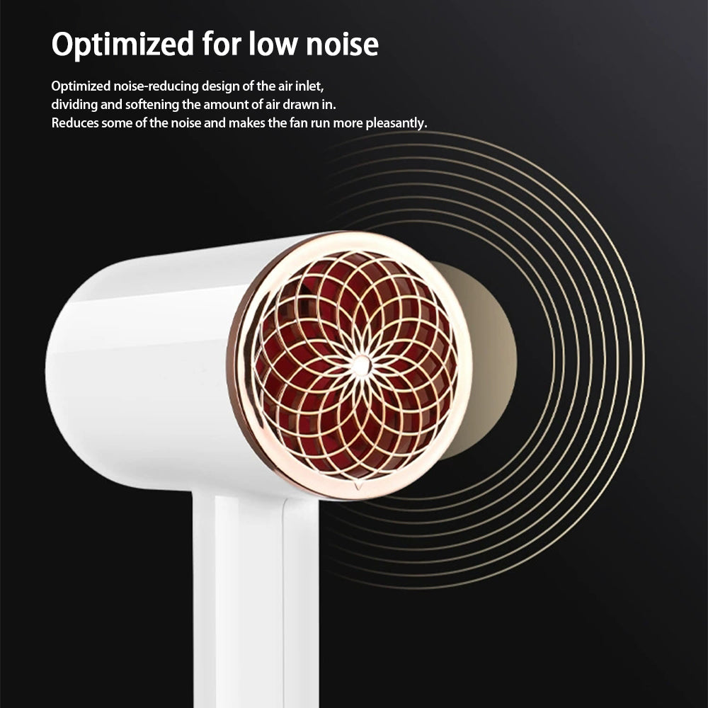 Professional Hair Dryer 2400W with Cool and Warm Air - Negative Ions - Powerful Hairdryer for Salon Results