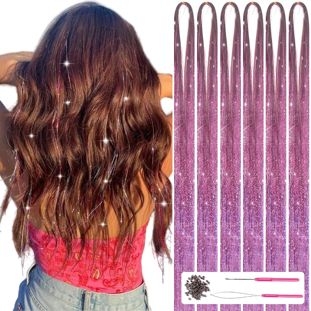 Sparkling Hair Tinsel Kit – Glitter Strands!