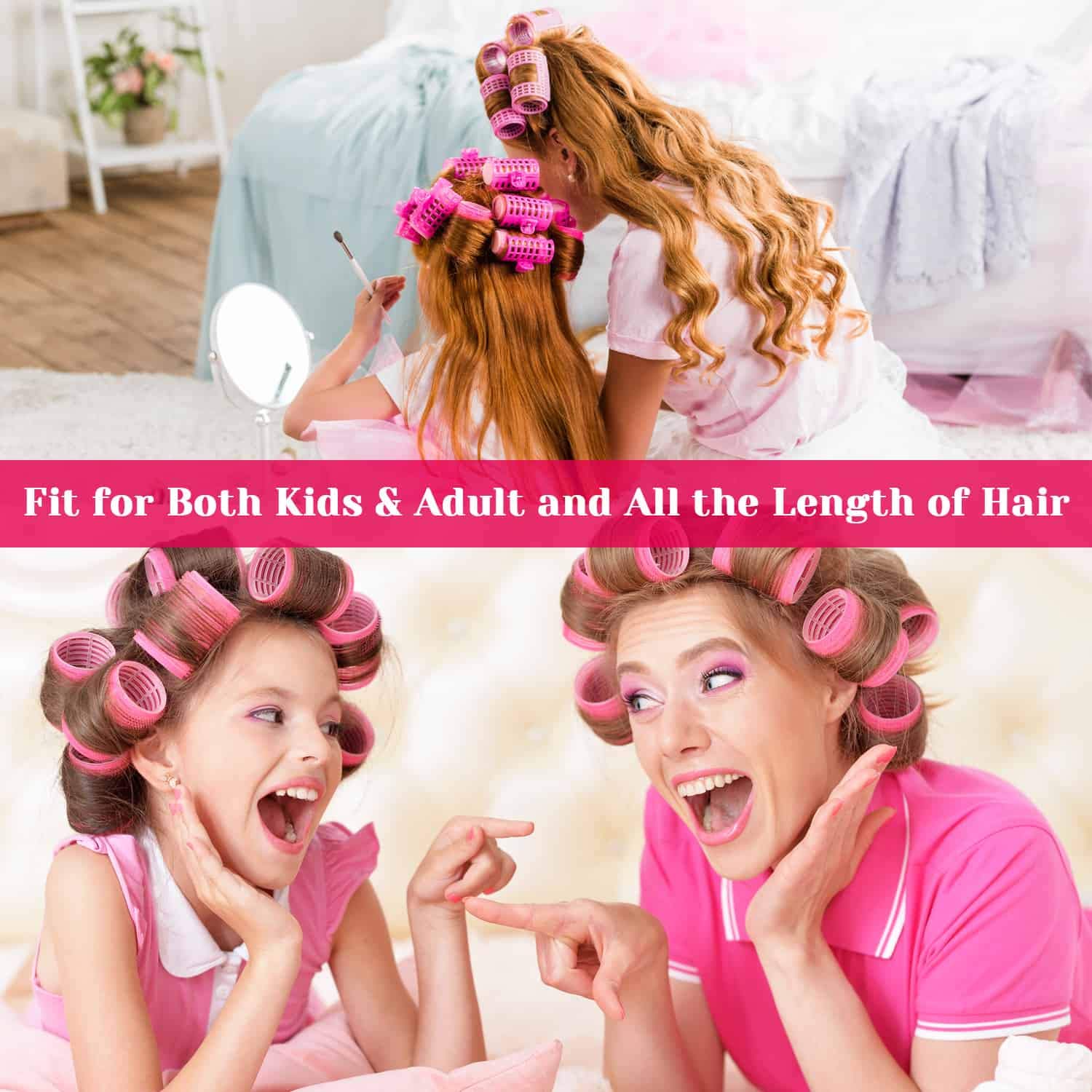 Self-Adhesive Curlers Set – Multicoloured Curlers