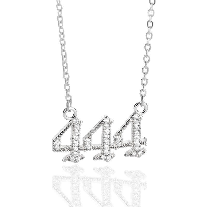 Zirconia Angel Numbers Necklace – Seraphina