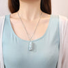 Stylish Crystal and Tree of Life Gemstone Necklace – Elara