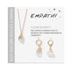 Crystal Jewellery Set Necklace and Earrings - Elara