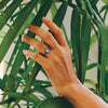 Stylish Moonstone Statement Ring – Iris