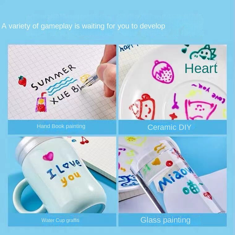 Colourful Gel Pen Set for Creative 3D Designs – 3D ArtPen Set