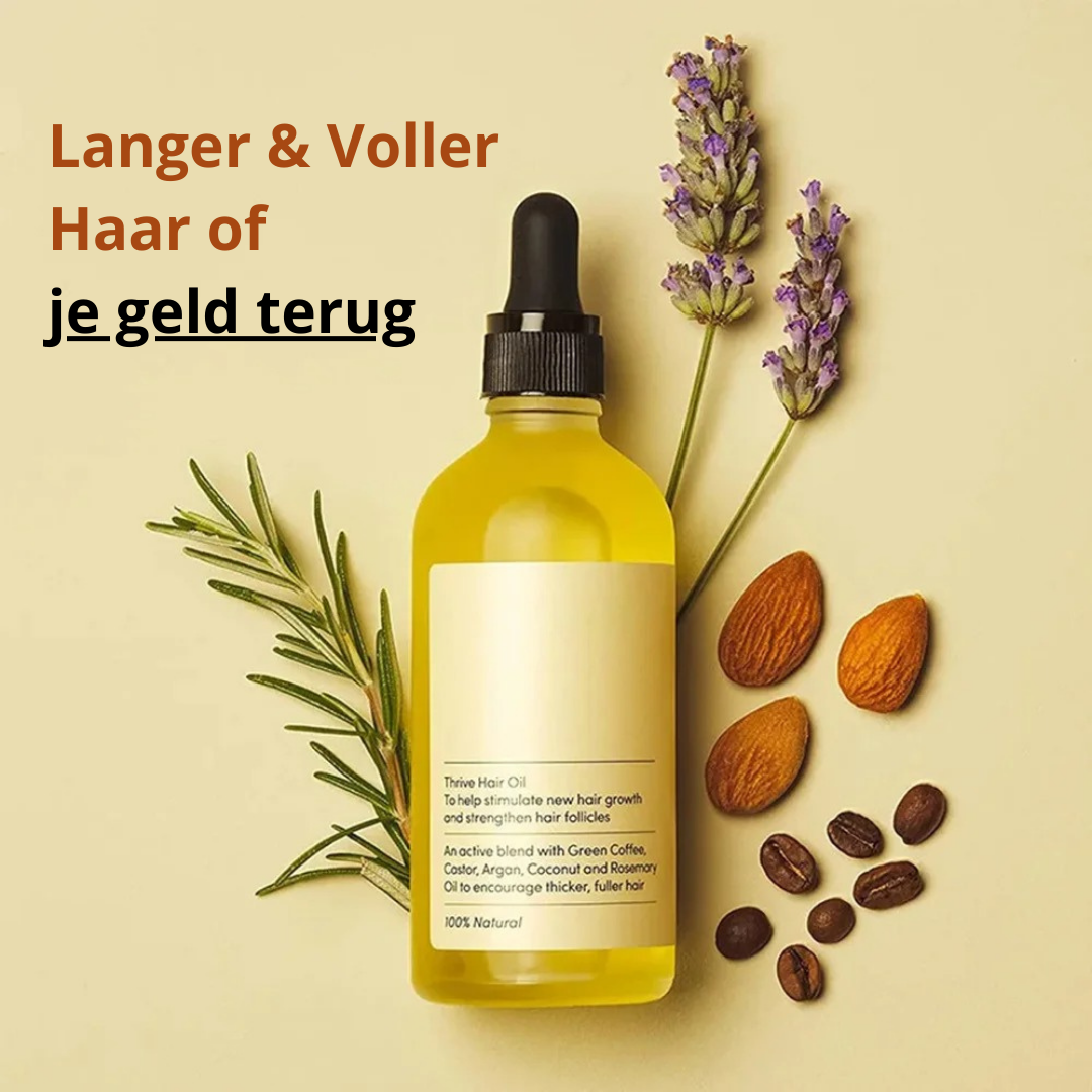 Natural Rosemary Oil for Intense Hair Growth