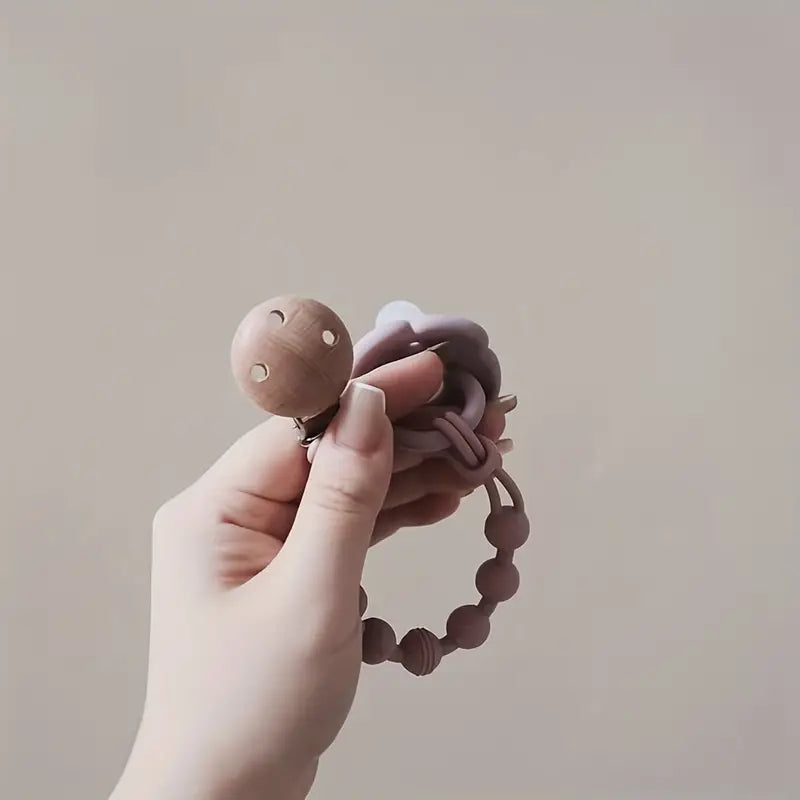 Sweet Bear Pacifier Chain - TeddyClip