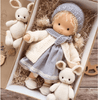 Handcrafted Winter Waldorf Cuddle Doll – Poppi