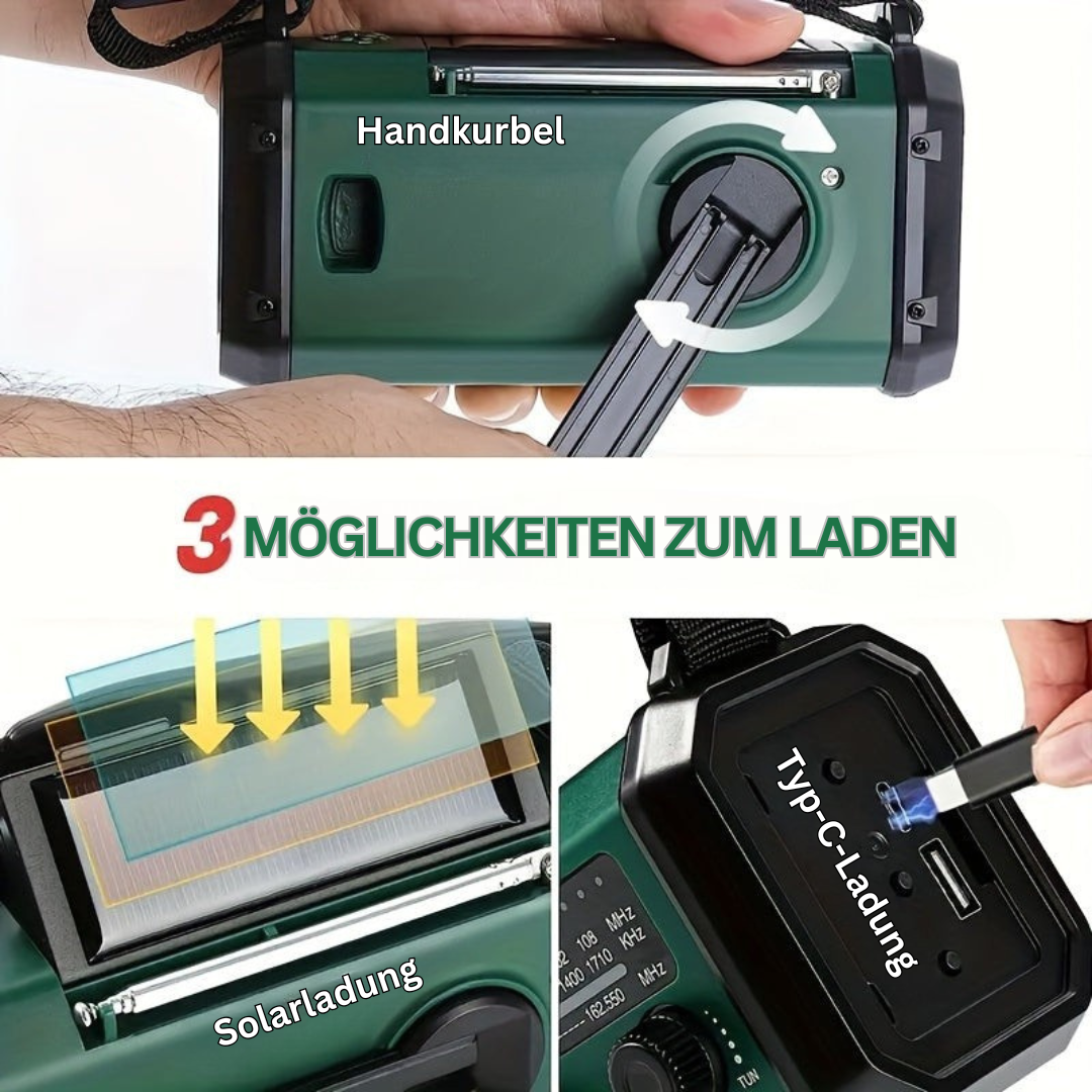 Multifunctional Emergency Radio - SurvivorPower