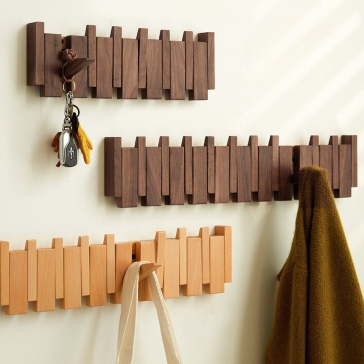 Pianowood Luxe Coat Rack | Home Accessories | Handcrafted Wooden Coat Rack with Elegant Design