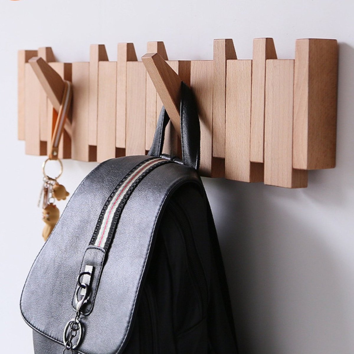 Pianowood Luxe Coat Rack | Home Accessories | Handcrafted Wooden Coat Rack with Elegant Design
