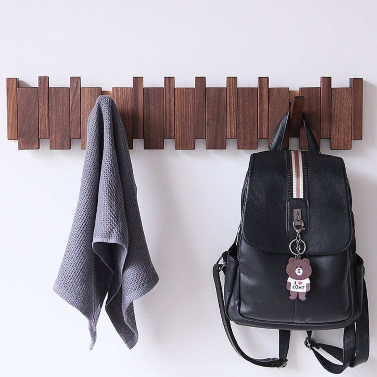 Pianowood Luxe Coat Rack | Home Accessories | Handcrafted Wooden Coat Rack with Elegant Design