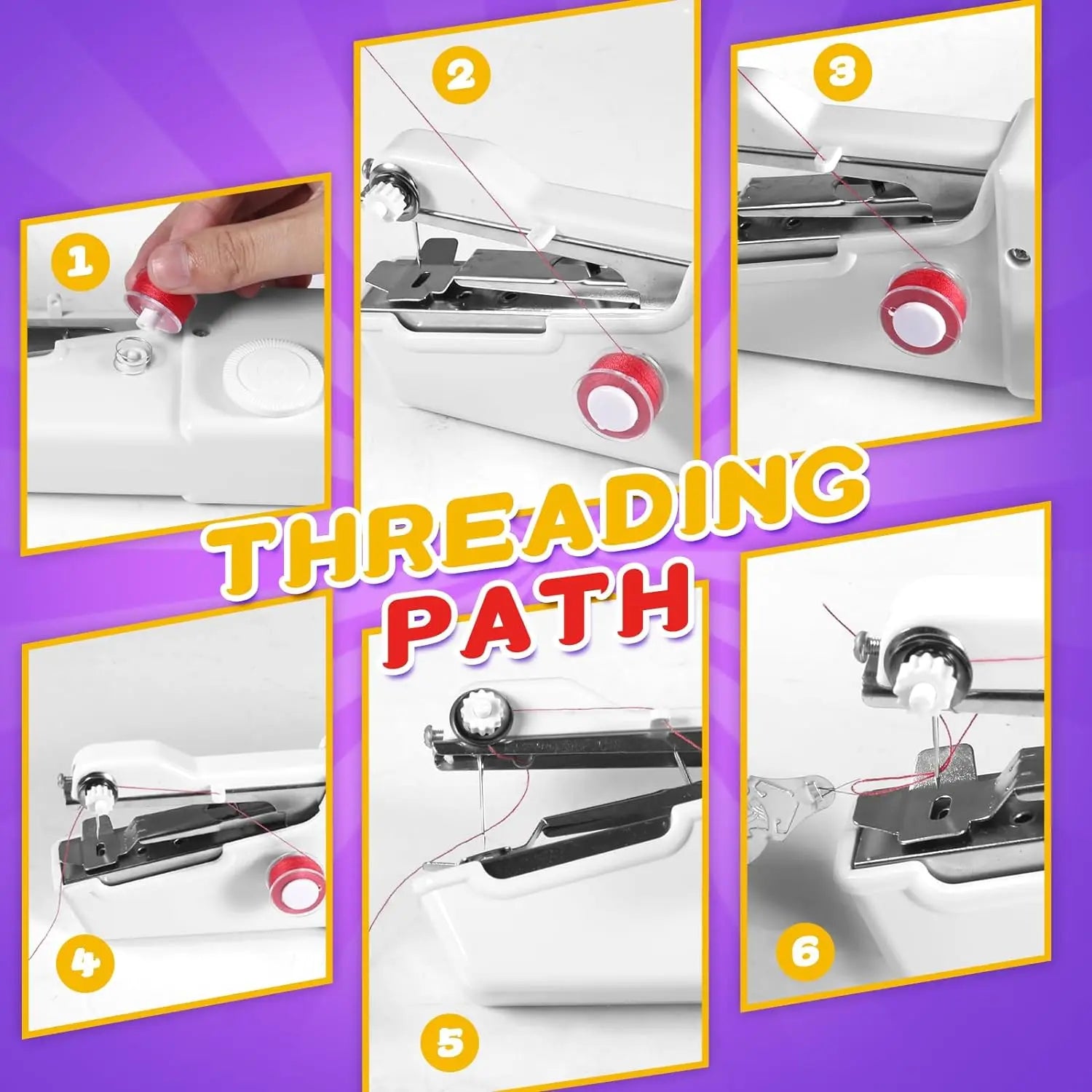 Mini Electric Sewing Machine - StitchMatic