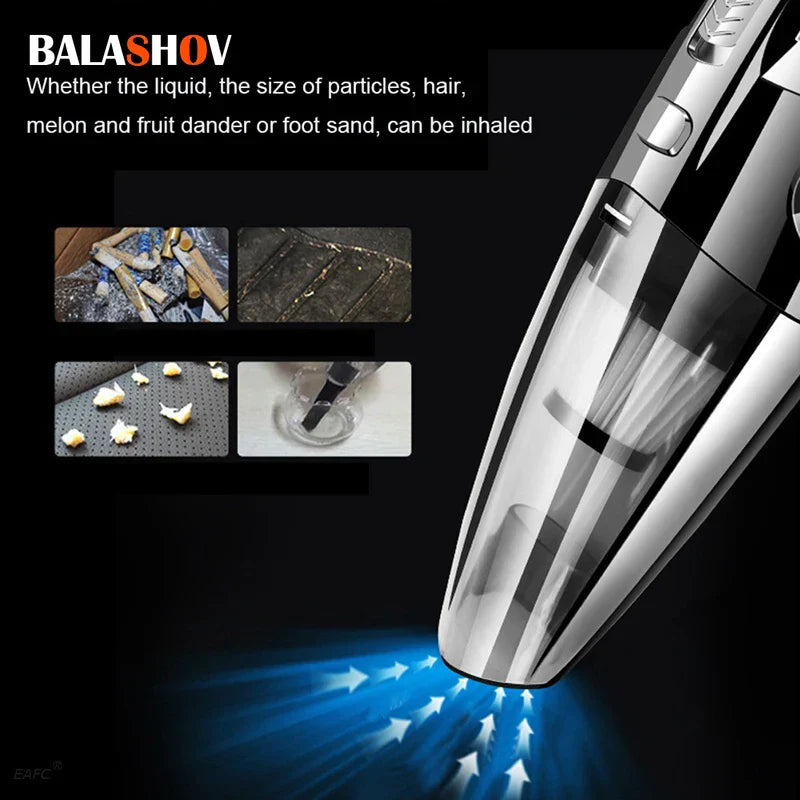 Wireless Vacuum Cleaner with Powerful Cyclone Suction - PowerSuction