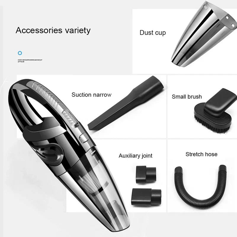 Wireless Vacuum Cleaner with Powerful Cyclone Suction - PowerSuction