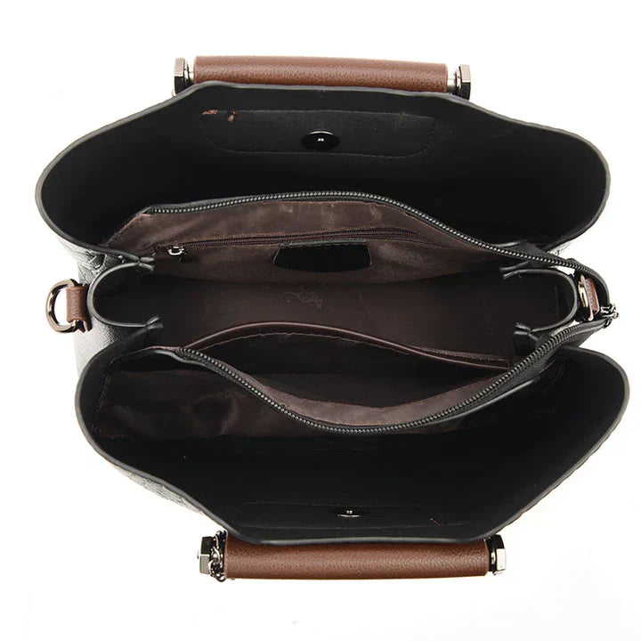 Luxurious Women's Leather Handbag – Amara