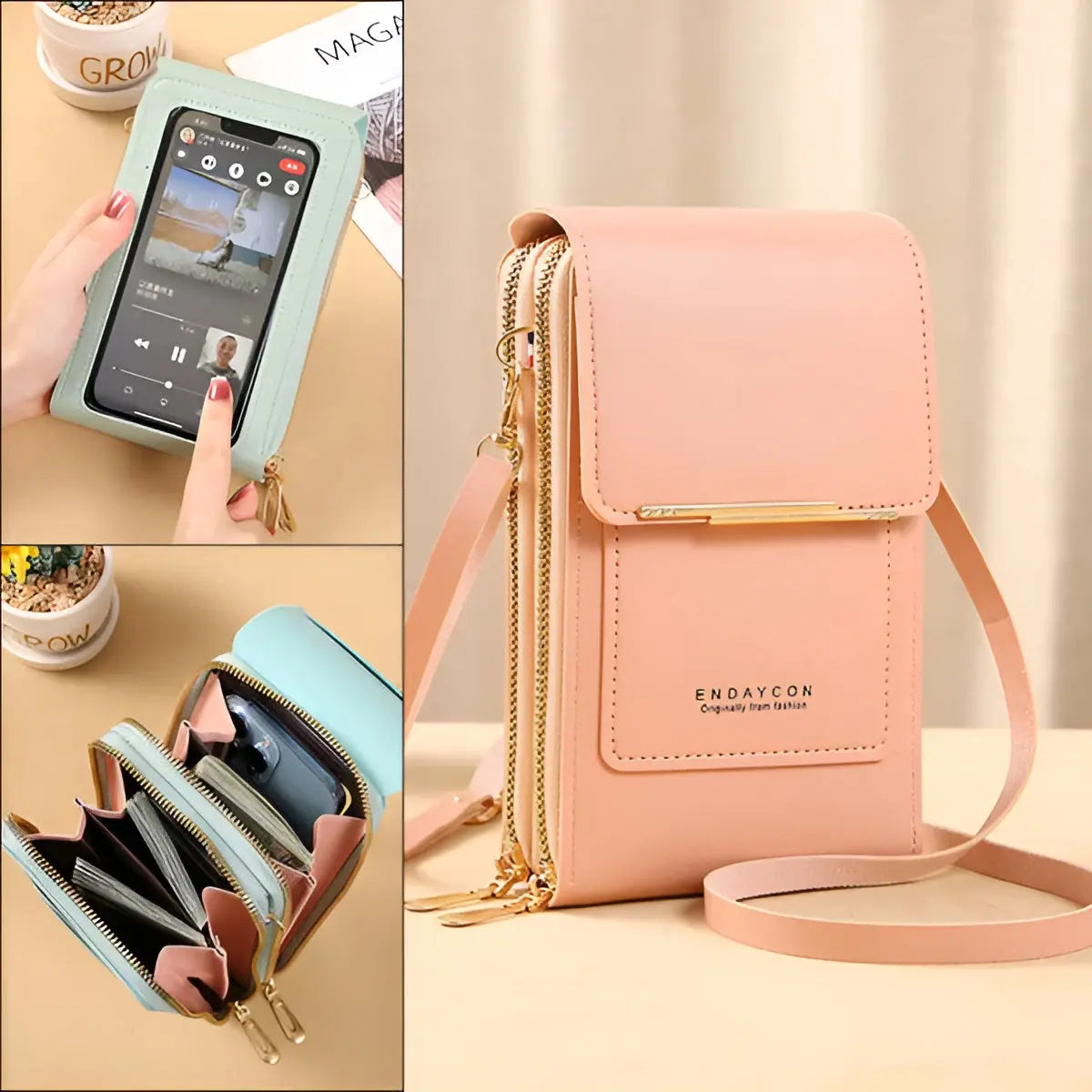 Trendy Leather Anti-Theft Women's Shoulder Bag – SecureStyle
