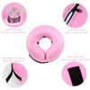 Protective Inflatable Dog Collar - Soft & Comfortable Recovery Ring