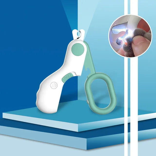 Pet Nail Clipper with LED Light - GlowTrim
