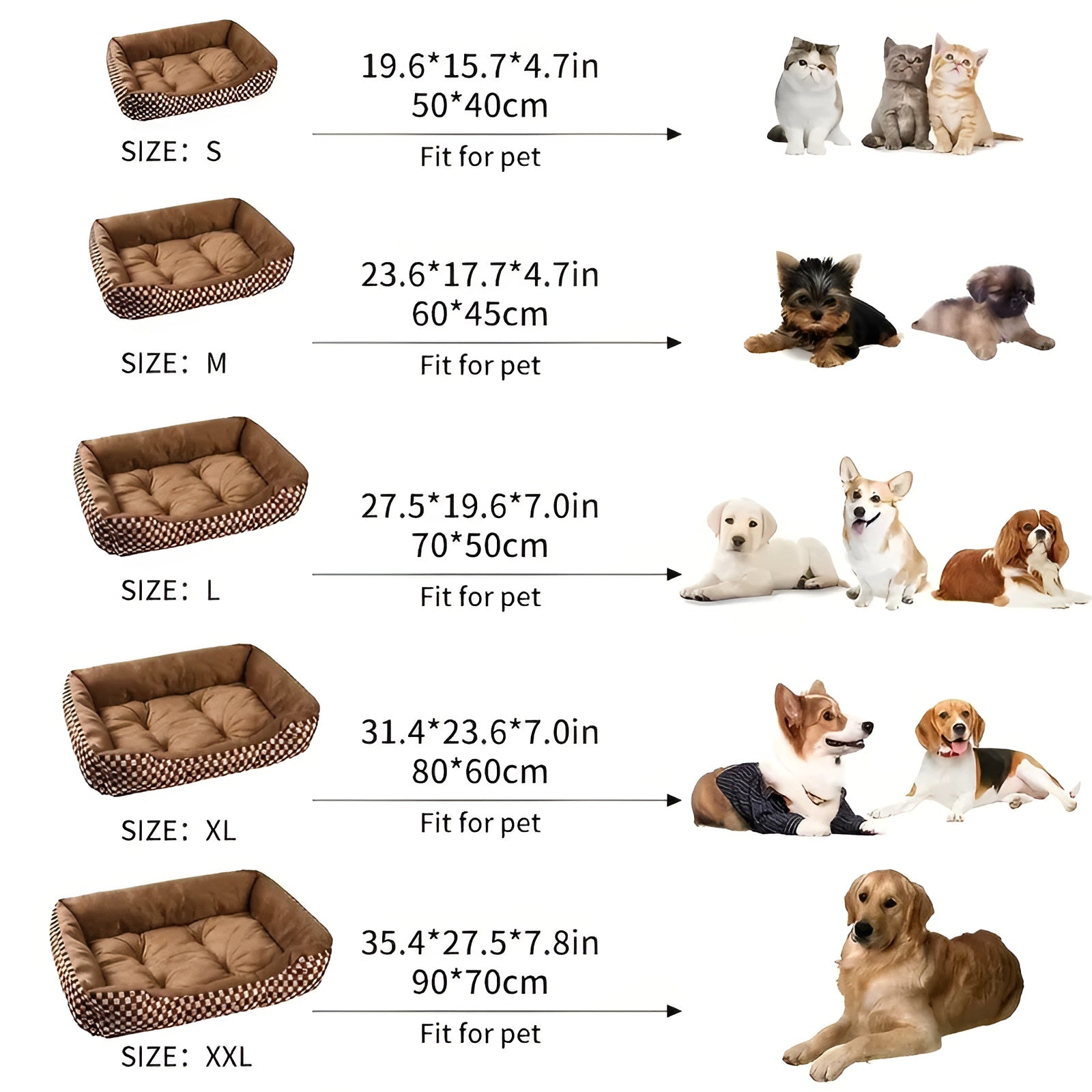Luxury Orthopaedic Plush Pet Bed - PlushNest