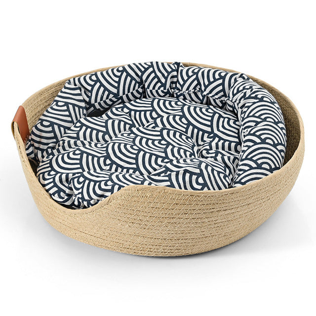 Handcrafted, Comfortable Cat Bed – LuxeSnooze