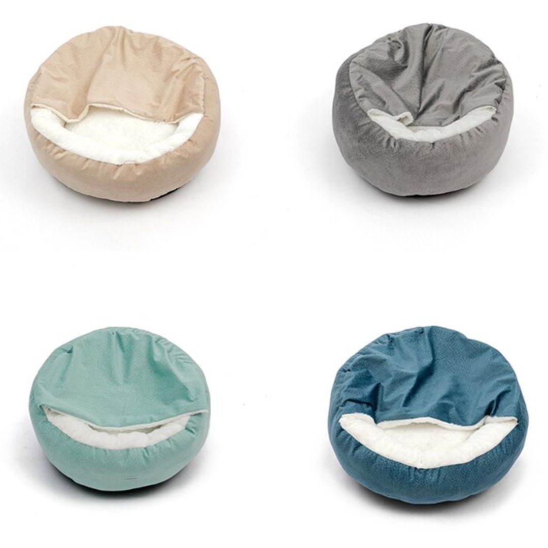 Winter Dog Snuggle Cave - Winter SnuggleNest