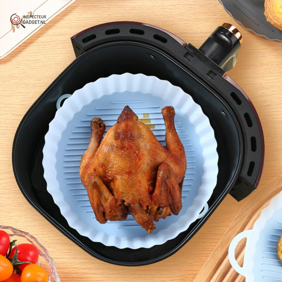 Silicone Air Fryer Basket - FreshFry