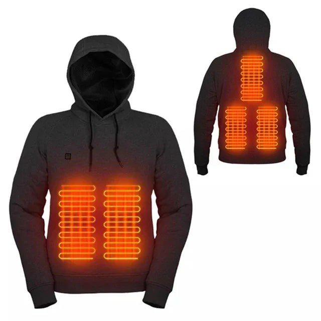 Heated Unisex Winter Hoodie - WinterThermaHoodie