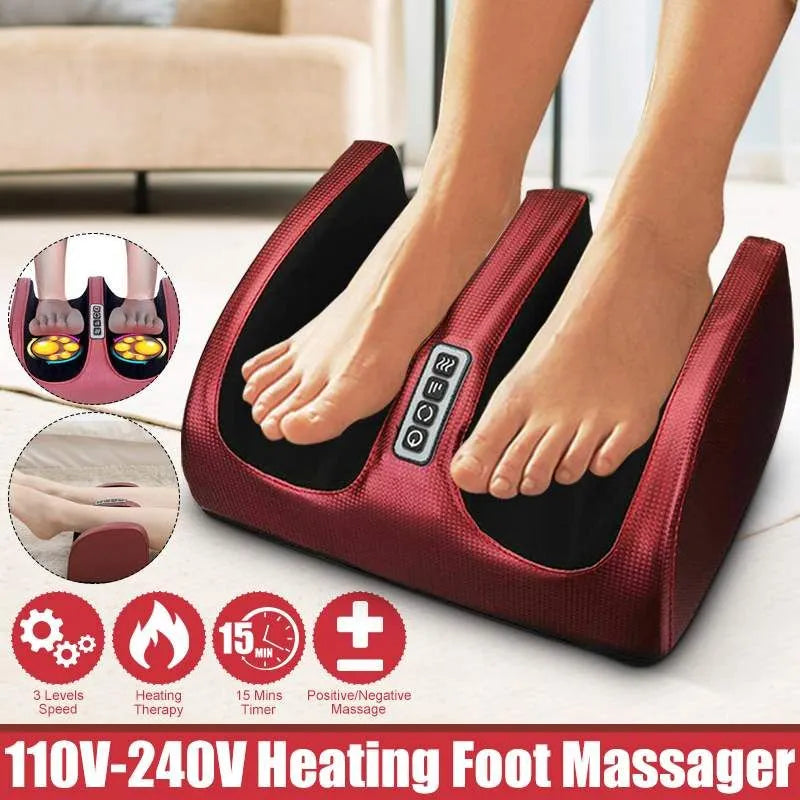 Electric Foot Massager with Heat and Shiatsu Therapy - RelaxFoot