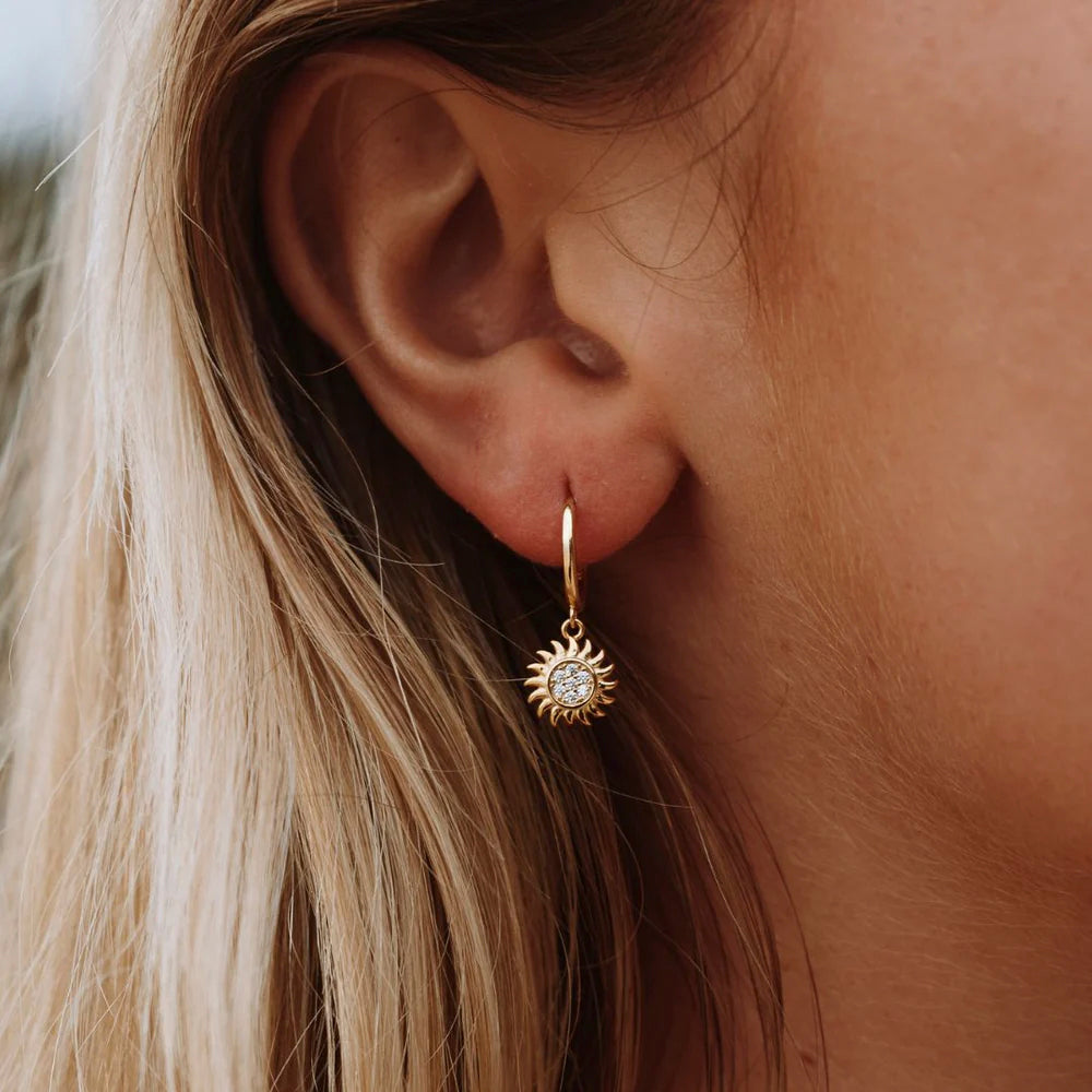 Stylish Sun Earrings for Women – Elara