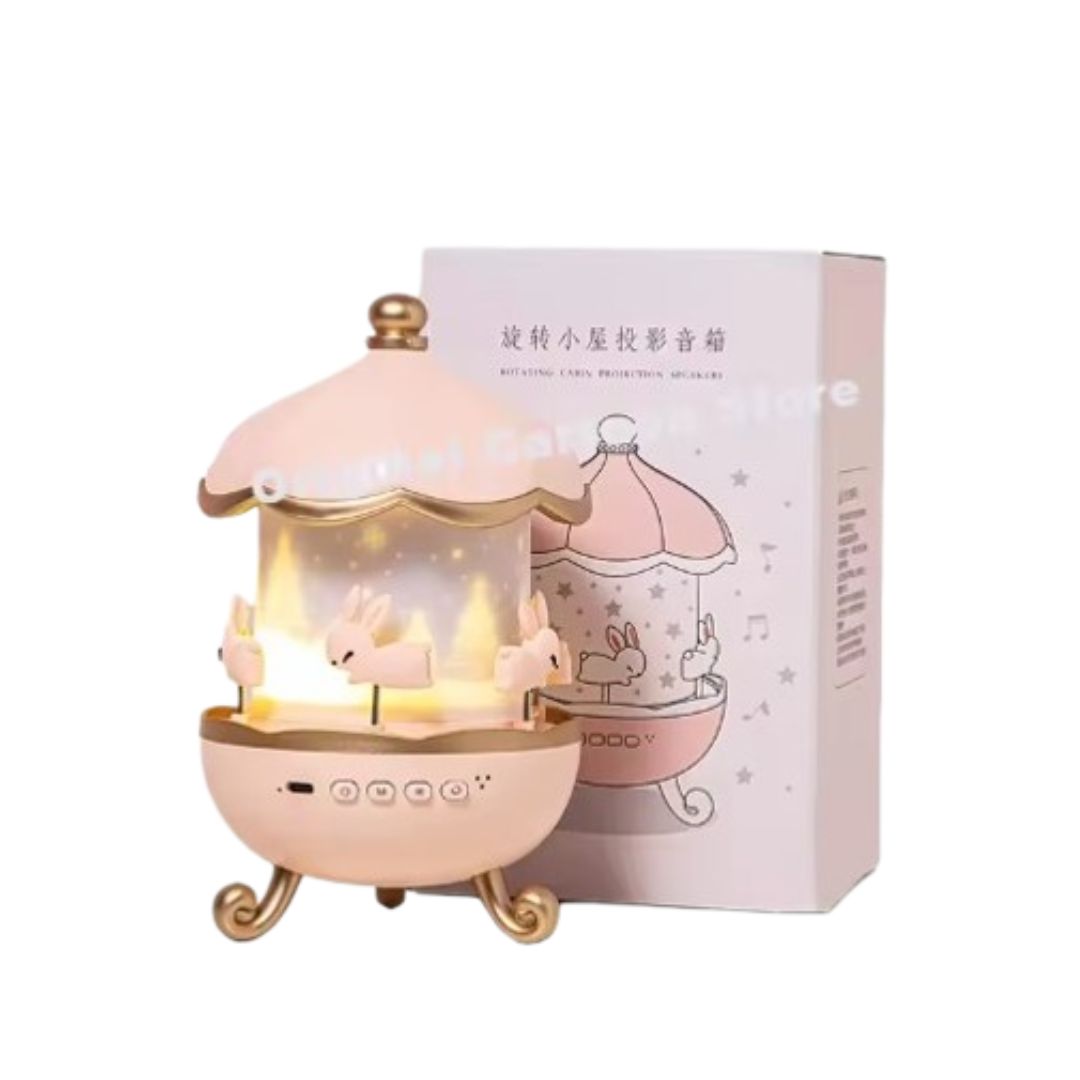 Hello Kitty Star Projector Lamp | Music Box Night Light