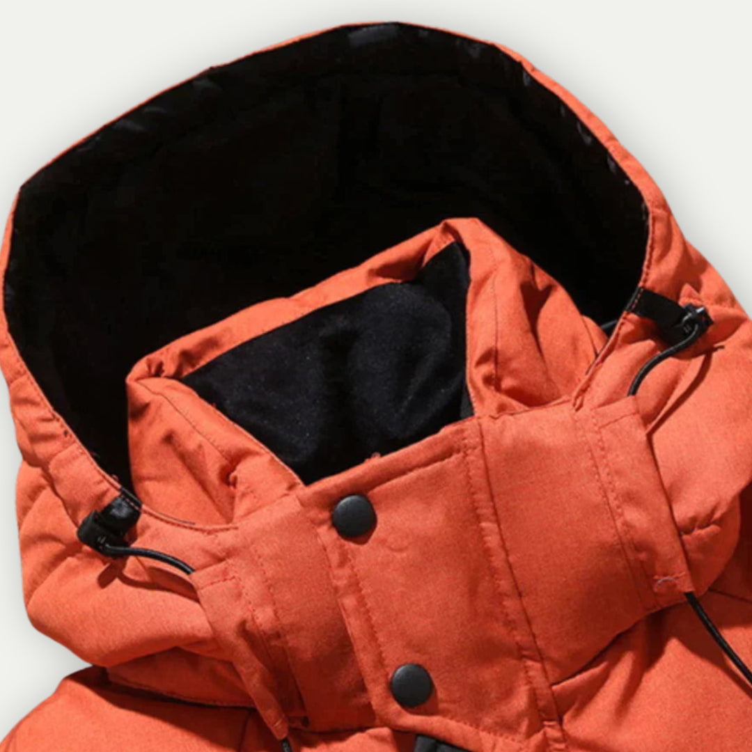 Men's Parka Winter Jacket - Zip & Hood | Winter Style