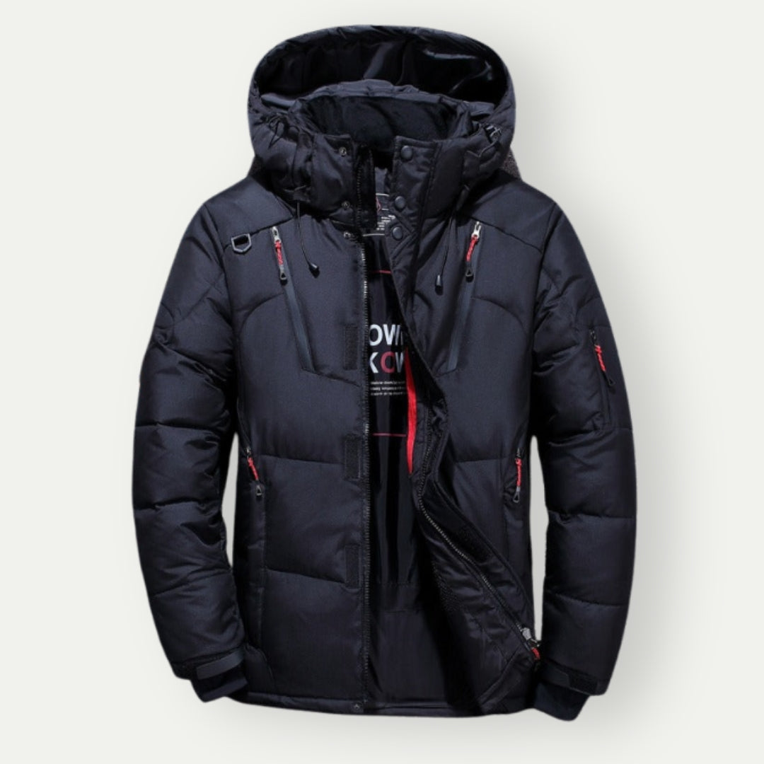 Men's Parka Winter Jacket - Zip & Hood | Winter Style