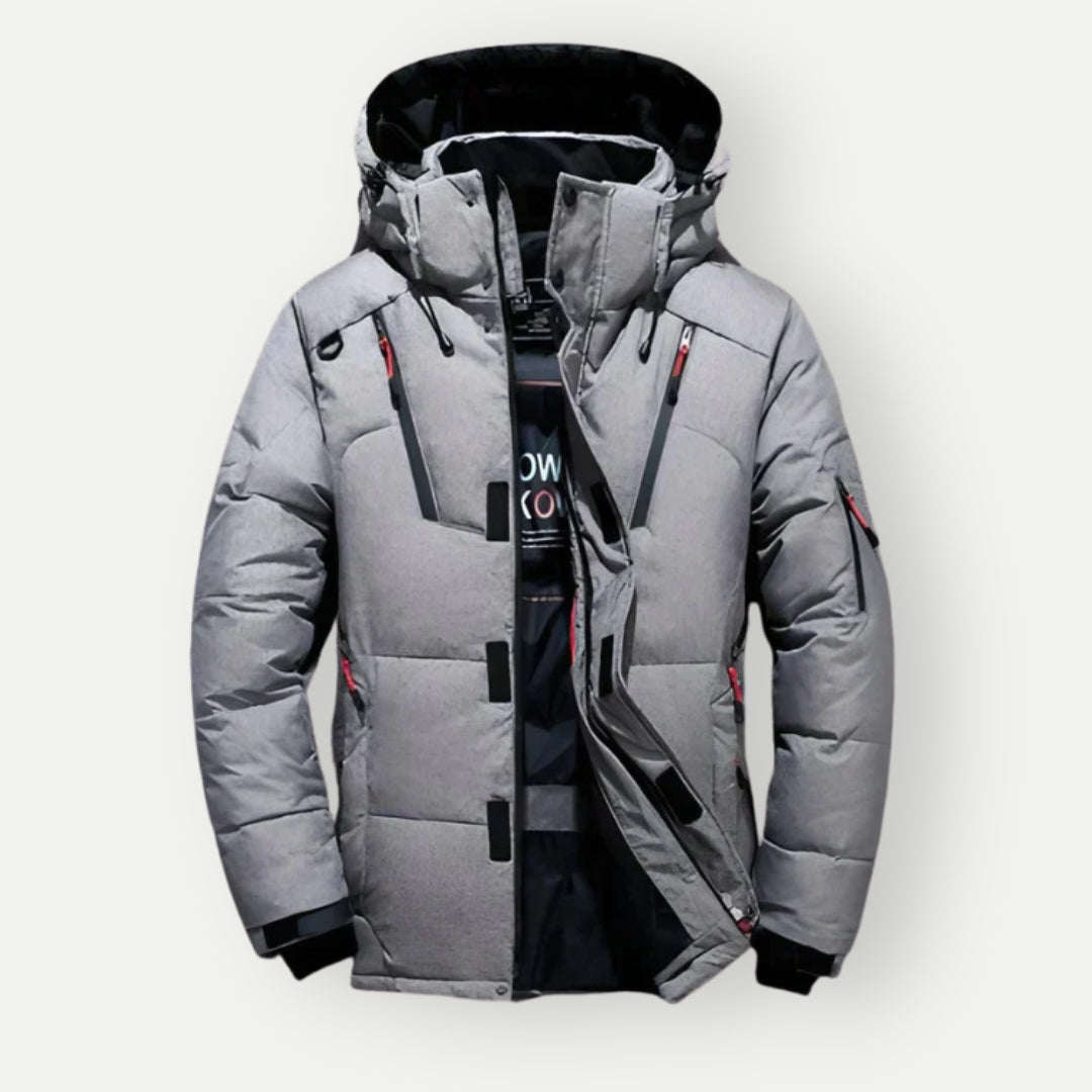Men's Parka Winter Jacket - Zip & Hood | Winter Style