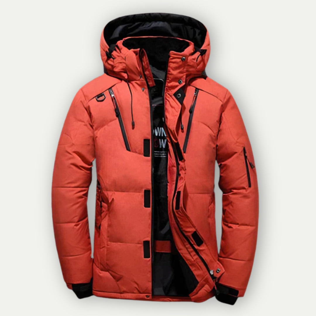 Men's Parka Winter Jacket - Zip & Hood | Winter Style